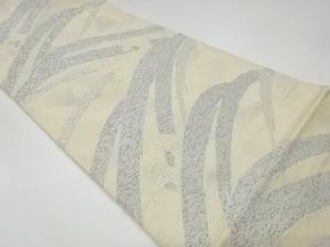 リサイクル　荒波模様織出し袋帯